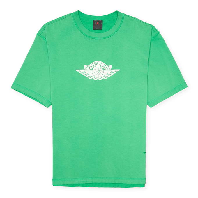 Jordan Rare Air Wsh 85 Short Sleeve Crew vert 91496 1