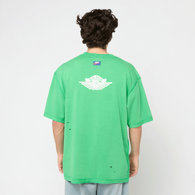 Jordan Rare Air Wsh 85 Short Sleeve Crew green 91496 4