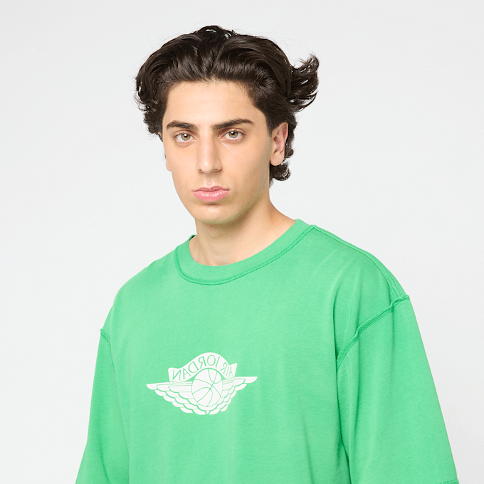 Jordan Rare Air Wsh 85 Short Sleeve Crew green 91496 5