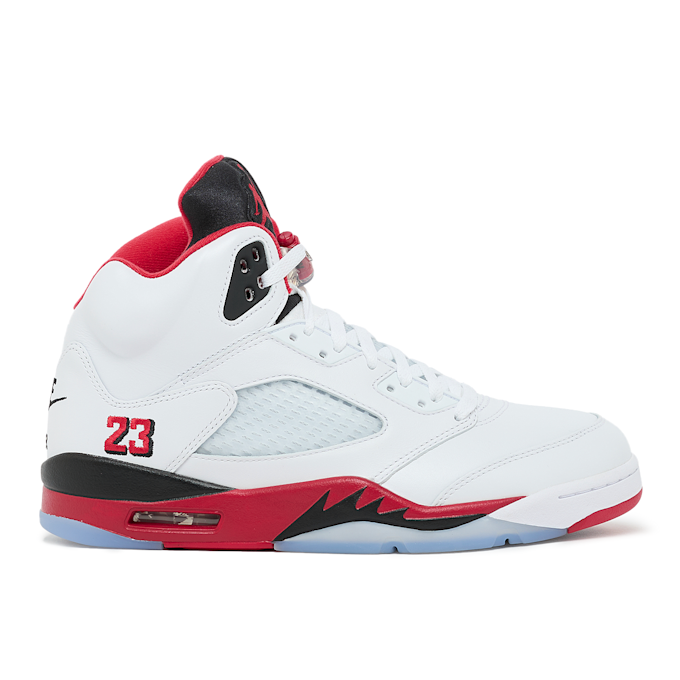 Jordan Air Jordan 5 Retro OG "Fire Red" blanc 90205 2
