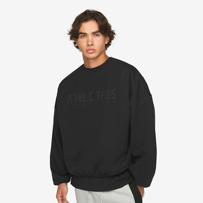 adidas Originals x Fear of god Athletics Suede Fleece Crewneck zwart 90583 2