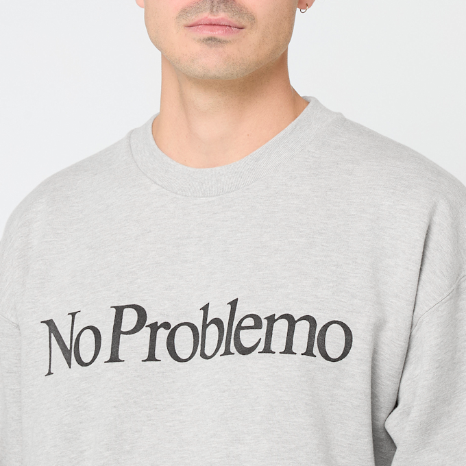 No Problemo No Problemo Sweatshirt gris 90837 5
