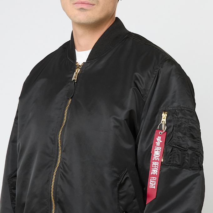 No Problemo x Alpha Industries No War MA-1 Jacket black 88551 5