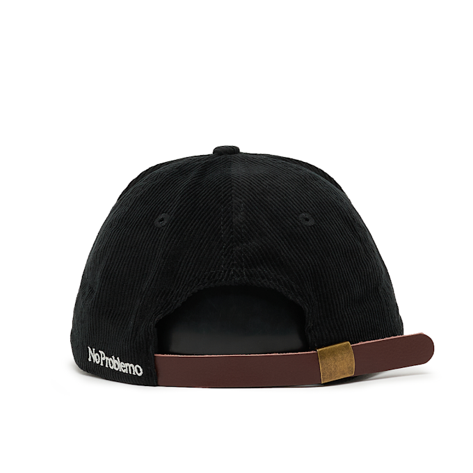 No Problemo NYP Corduroy Cap zwart 89770 2