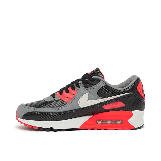 Nike Wmns Air Max 90 PRM "Carbon Fiber Infrared" grijs 87604 3