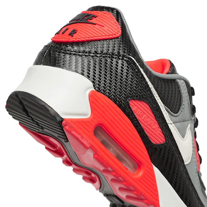Nike Wmns Air Max 90 PRM "Carbon Fiber Infrared" grey 87604 5