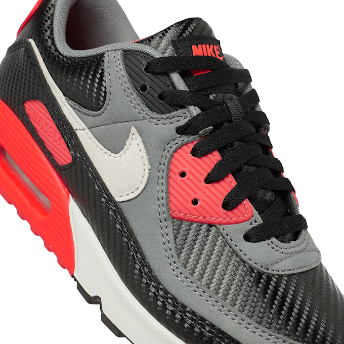 Nike Wmns Air Max 90 PRM "Carbon Fiber Infrared" gris 87604 6