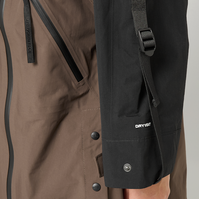 The North Face W Dryvent Hardshell Cape Coat - AP brown 89288 6