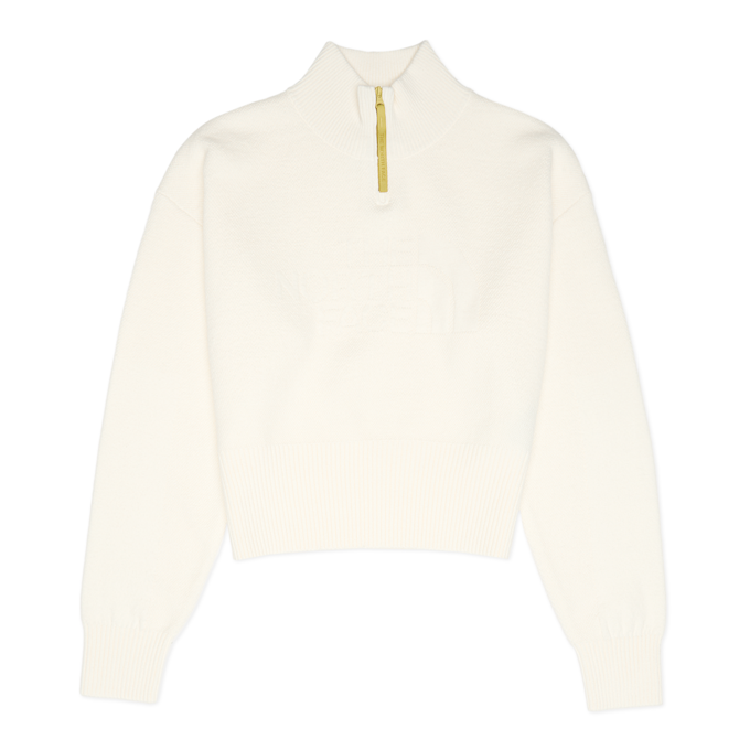 The North Face Wmns Half-Zip Sweatshirt beige 90118 1