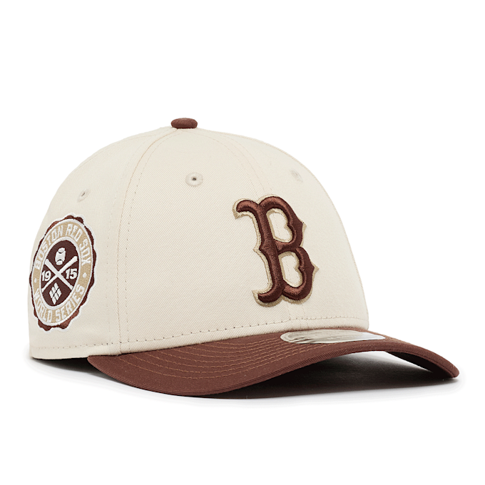 New Era MLB Colour Block Boston Red Sox 9FORTY M-Crown Cap beige 90974 1