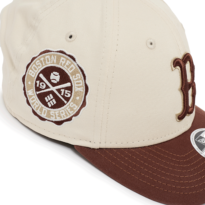 New Era MLB Colour Block Boston Red Sox 9FORTY M-Crown Cap beige 90974 5