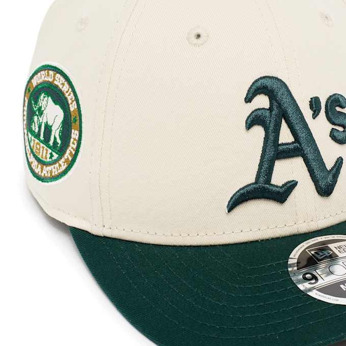 New Era MLB Colour Block Oakland Athletics 9FORTY M-Crown Cap beige 89483 5