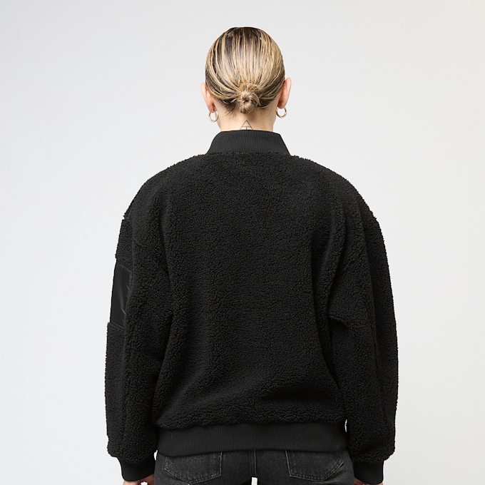 New Era MLB Los Angeles Dodgers OS Sherpa Bomber Jacket schwarz 86619 4