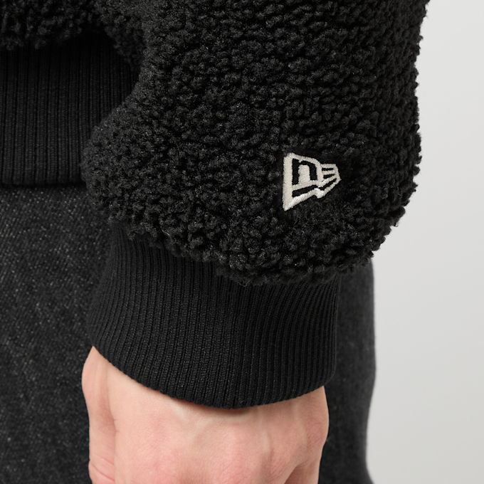 New Era MLB Los Angeles Dodgers OS Sherpa Bomber Jacket schwarz 86619 6