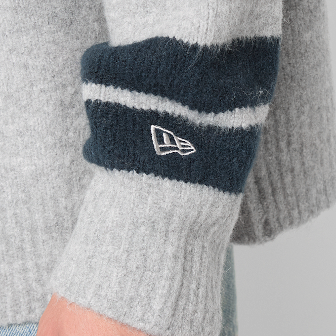 New Era MLB New York Yankees Knit Sweater gris 86621 6