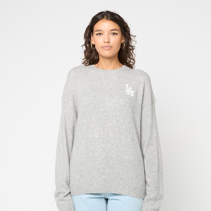 New Era Wmns MLB Knit Crew Los Angeles Dodgers grau 90461 2