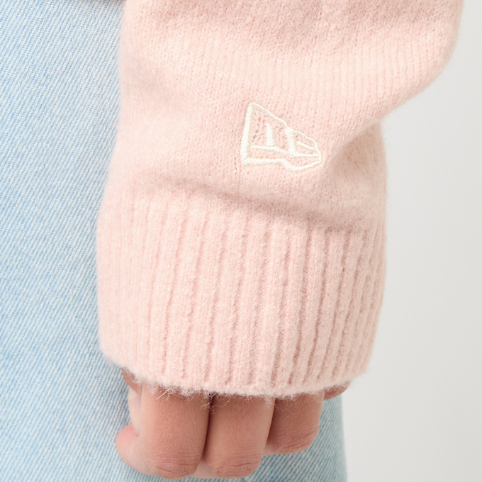 New Era Wmns MLB Knit Crew New York Yankees light pink 90215 6