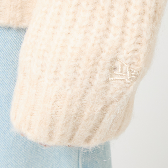 New Era Wmns MLB Knit Cardigan New York Yankees beige 87955 6