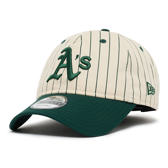 New Era Pinstripe 9Twenty Oakland Athletics beige 91124 1
