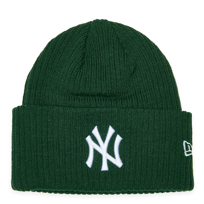 New Era Wide Cuff Beanie New York Yankees vert 89912 1