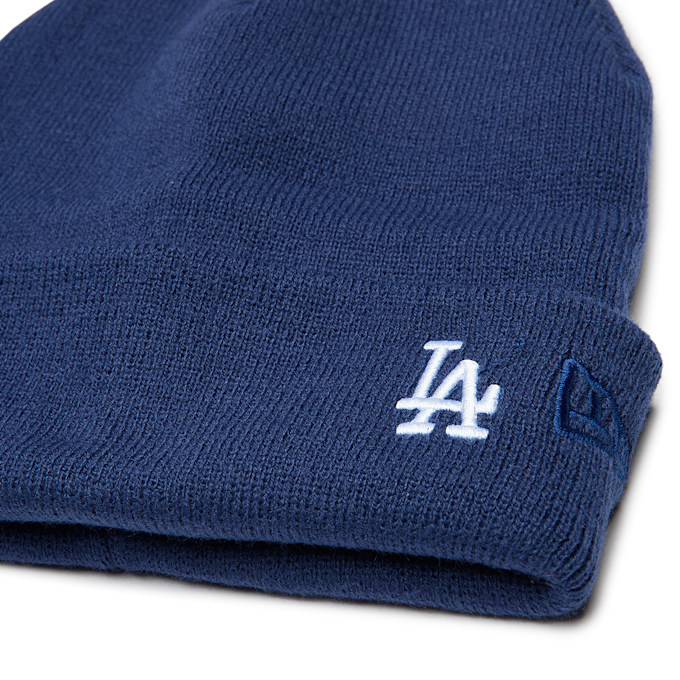 New Era Mini Logo Cuff Beanie Los Angeles Dodgers blauw 91125 3