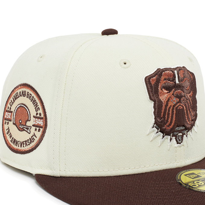 New Era MLB Chrome Pack 59Fifty Cleveland Browns beige 89484 6