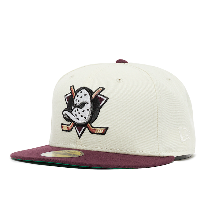 New Era MLB Chrome Pack 59Fifty Anaheim Ducks beige 87961 2