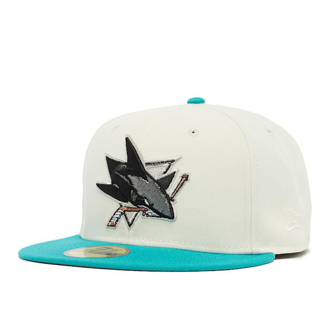 New Era MLB Chrome Pack 59Fifty San Jose Sharks beige 90219 2
