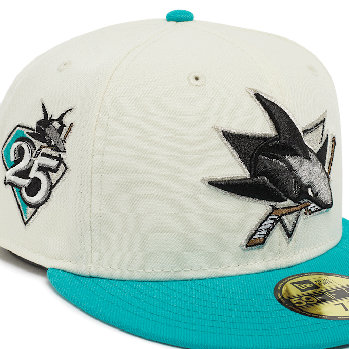 New Era MLB Chrome Pack 59Fifty San Jose Sharks beige 90219 5