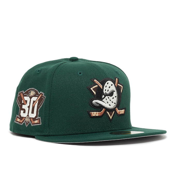 New Era 59Fifty Anaheim Ducks dark green groen 86628 1