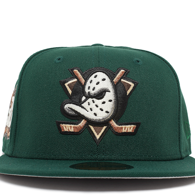 New Era 59Fifty Anaheim Ducks dark green groen 86628 3