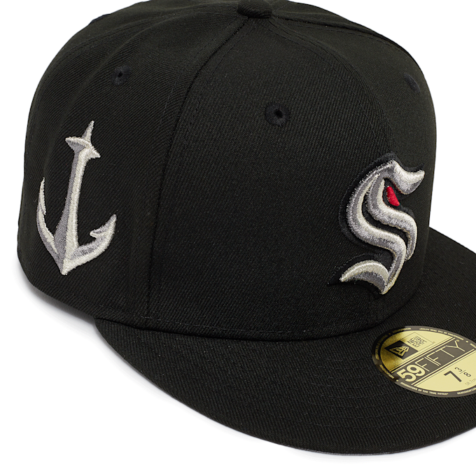 New Era 59Fifty NHL Black Dome Pack Seattle Kraken black 86632 5