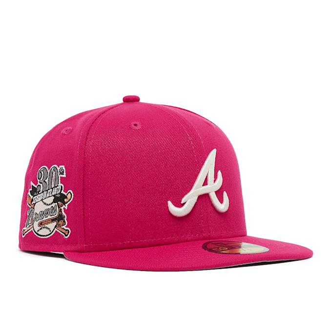 New Era 59Fifty Sneaker Launch Pack Atlanta Braves ATC 2 light pink 86639 1