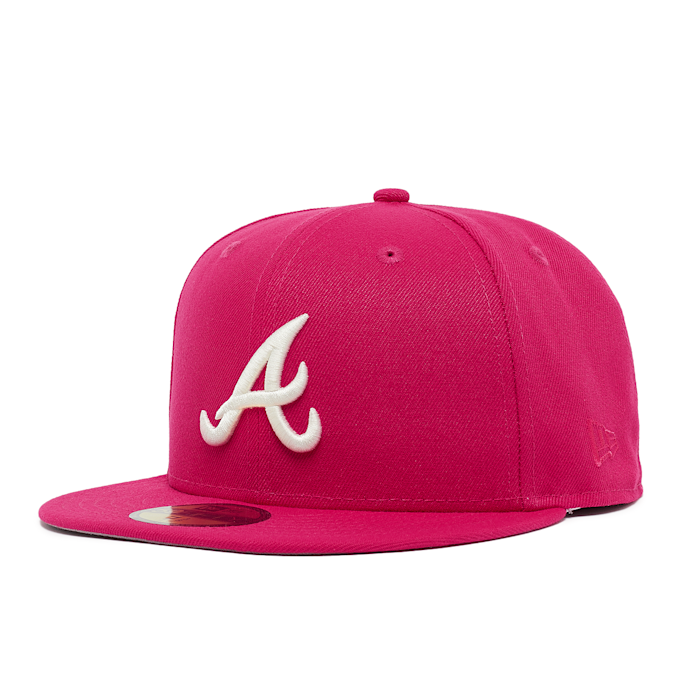 New Era 59Fifty Sneaker Launch Pack Atlanta Braves ATC 2 light pink 86639 2
