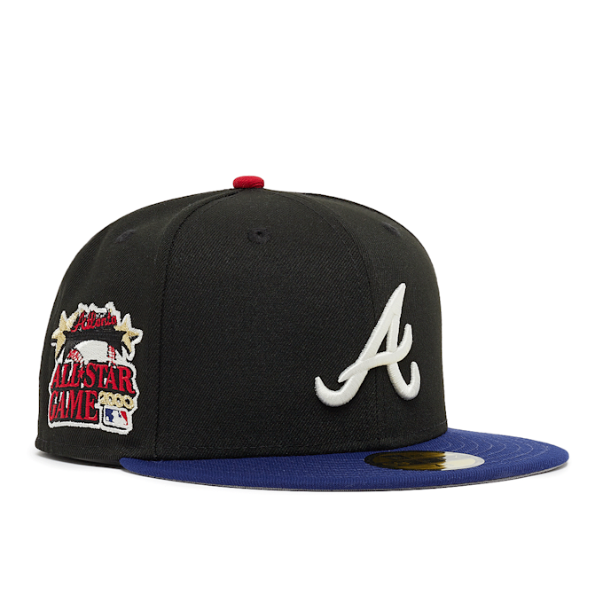 New Era 59Fifty Sneaker Launch Pack Atlanta Braves AJ4 black 88875 1