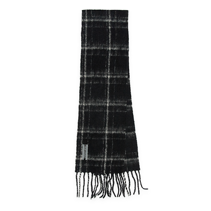 Our Legacy Estate Scarf Fuzzy Alpaca black 91051 1