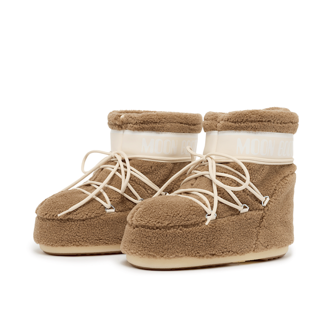 Moon Boot Wmns Icon Low Fleece braun 88891 1