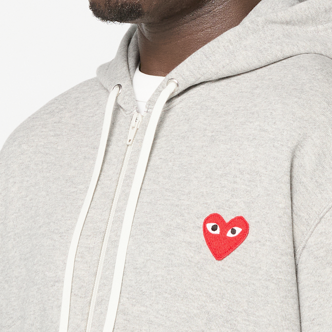 Comme des Garcons Play Play Big Heart Sweatshirt gris 86658 5