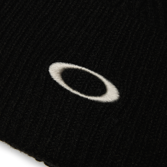 Oakley Ellipse Ribbed Beanie schwarz 91129 3