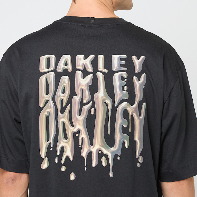Oakley Stacked Metal Tee zwart 91469 6