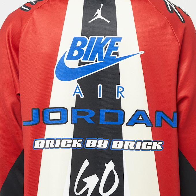 Jordan x Nigel Sylvester "Bike Air" Jersey rot 87512 6