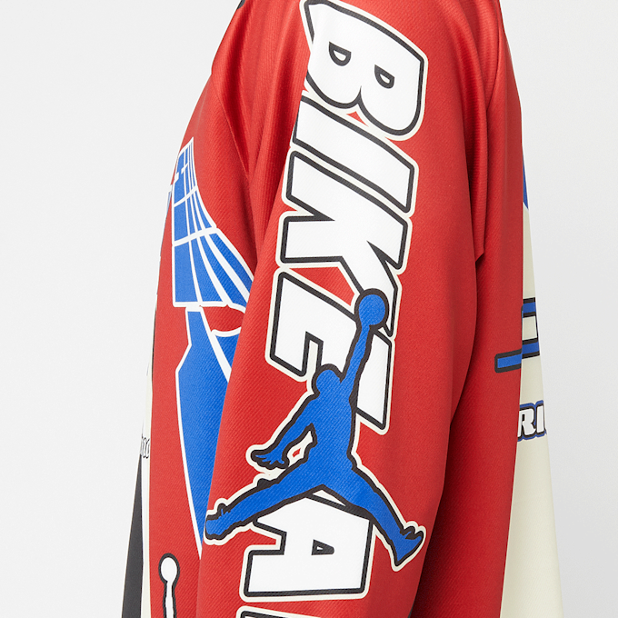 Jordan x Nigel Sylvester "Bike Air" Jersey rot 87512 8