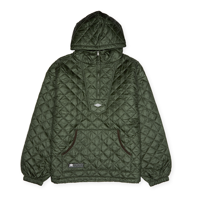 Umbro by Slam Jam Masked Diamond Anorak green 88600 1
