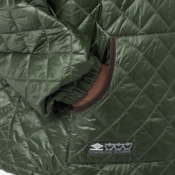 Umbro by Slam Jam Masked Diamond Anorak vert 88600 6