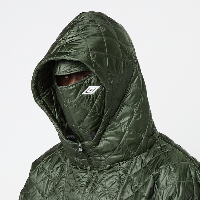 Umbro by Slam Jam Masked Diamond Anorak groen 88600 7