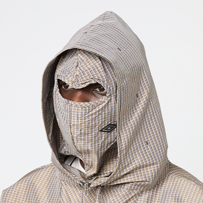 Umbro by Slam Jam Masked Check Anorak gelb 85957 7