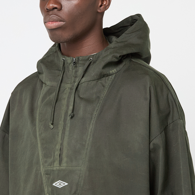 Umbro by Slam Jam Masked Waxed Anorak grün 90743 5