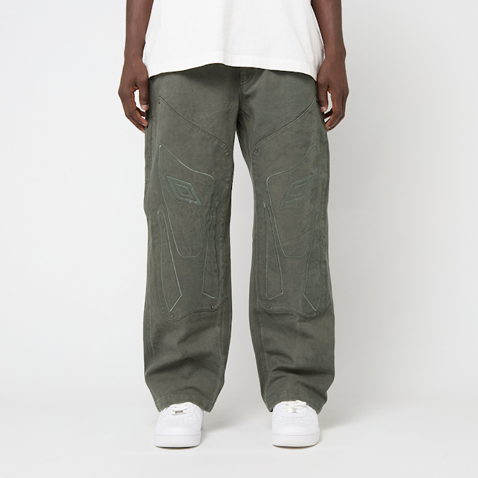 Umbro by Slam Jam Shinguard Canvas Pants vert 87522 2