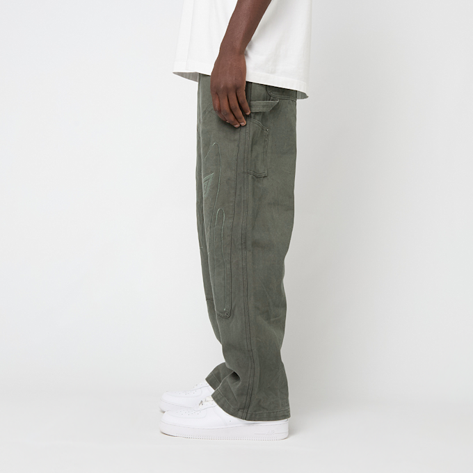 Umbro by Slam Jam Shinguard Canvas Pants groen 87522 3