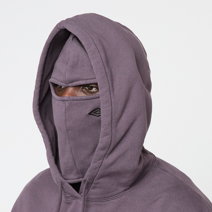 Umbro by Slam Jam OG Logo Mask Hoodie purple 87520 7